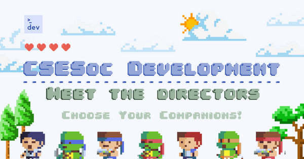 CSESoc Development: Meet the Directors 2023